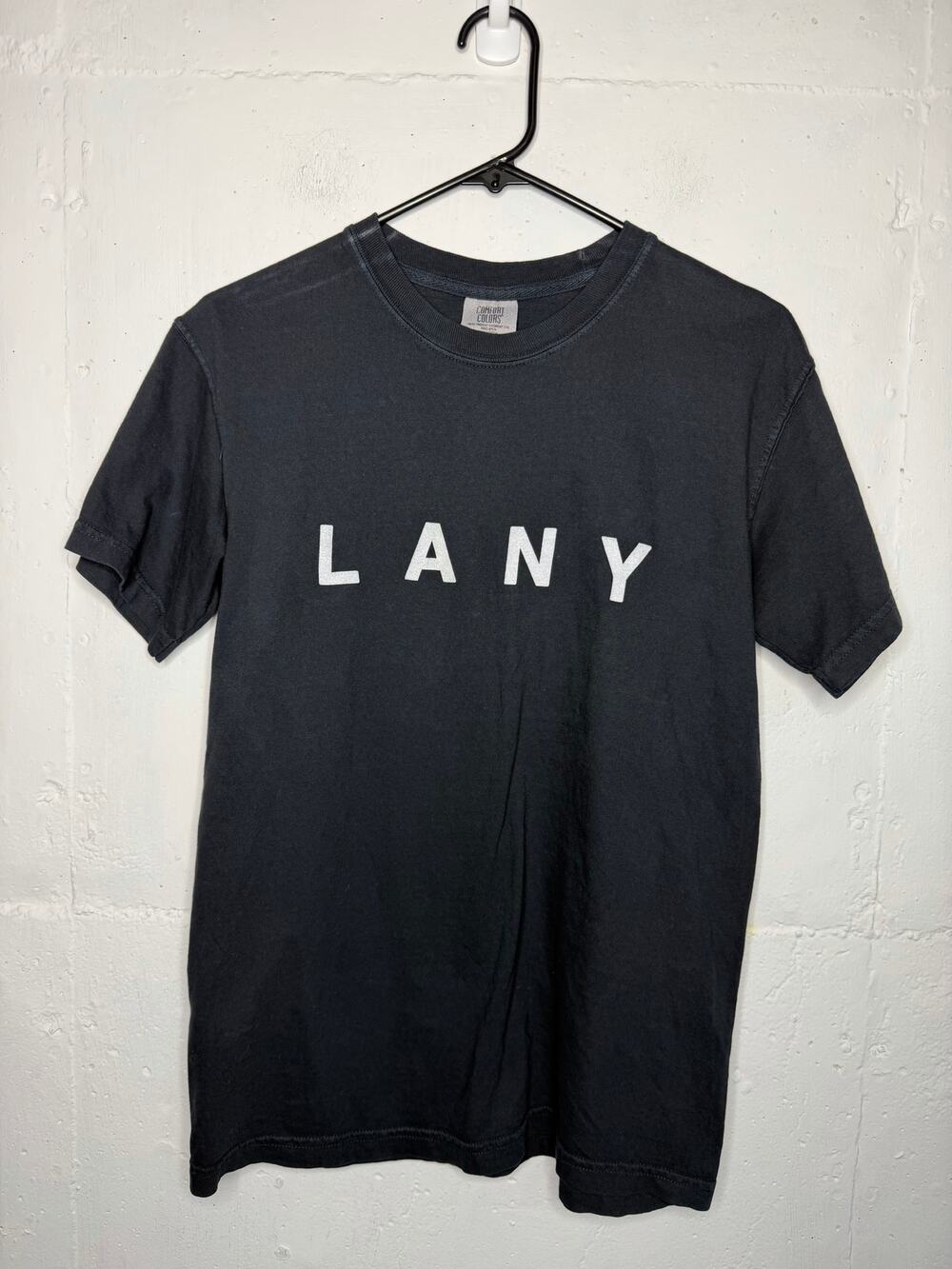 LANY Band T Shirt Size Small Black Cotton Comfort Colors Tee